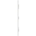 thumbnail image 5 of Ekena Millwork 12"W x 67"H Mid-America Vinyl, Standard Size Three Board Spaced Shutters, w/Installation Shutter-Lok's & Matching Screws (Per Pair), 001 - White, 5 of 13