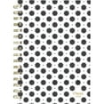 thumbnail image 1 of 2026 Mead® B&W Flower Small Weekly Clear Poly Cover Planner, 1 of 6