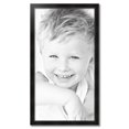 thumbnail image 2 of ArtToFrames 22" x 41" Honors Black with Silver Picture Frame, 22x41 inch Black Wood Poster Frame (WOM-5157),  Pack, 2 of 7
