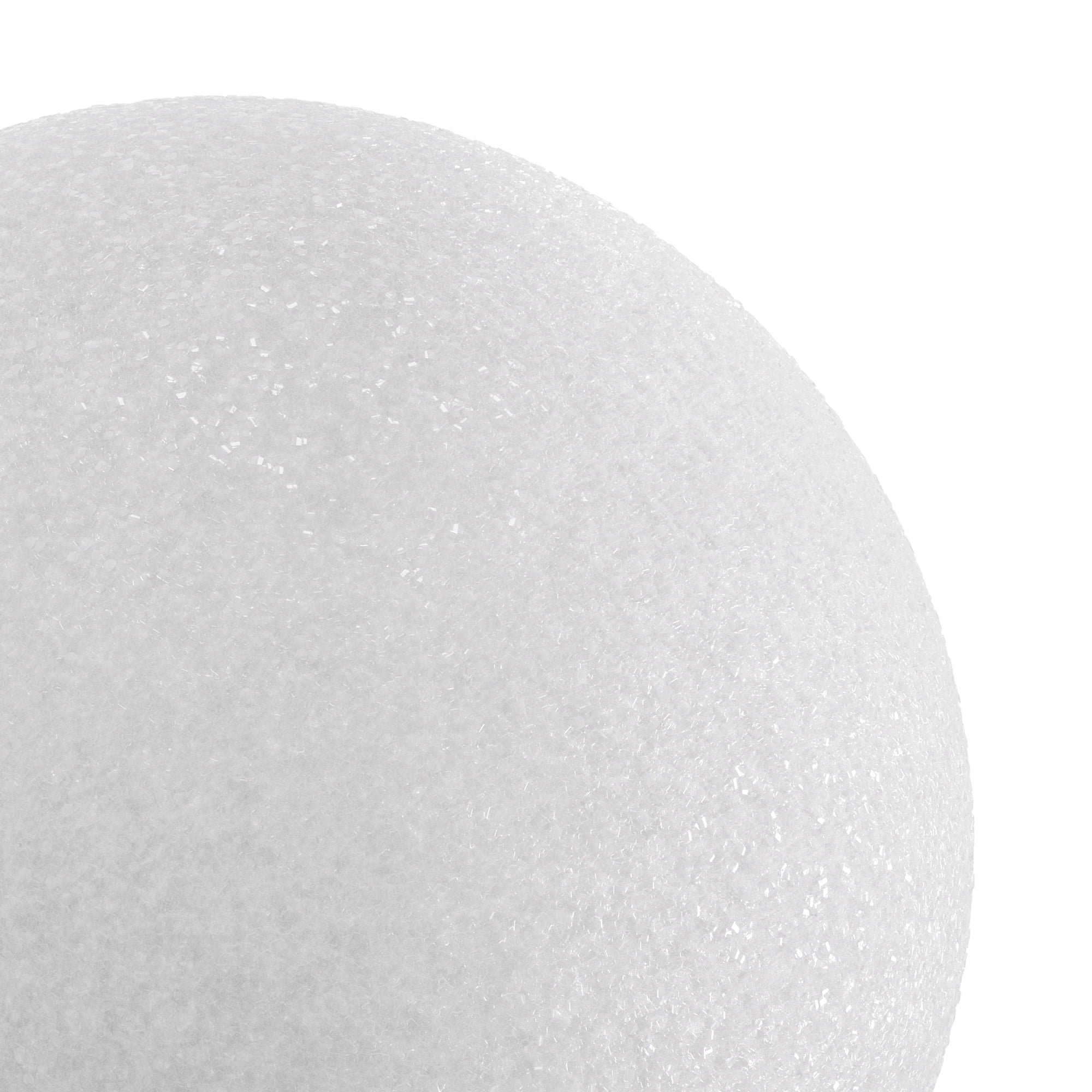 FloraCraft Foam Ball White, 7", 12 Pack