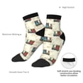 thumbnail image 4 of Bingfone Retro Steampunk Vehicle Design Patterned Men's Women's Casual Cotton Socks, 4 of 5