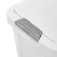thumbnail image 2 of Sterilite Corbeille à déchets 28L TouchTop - Blanc, 2 of 8