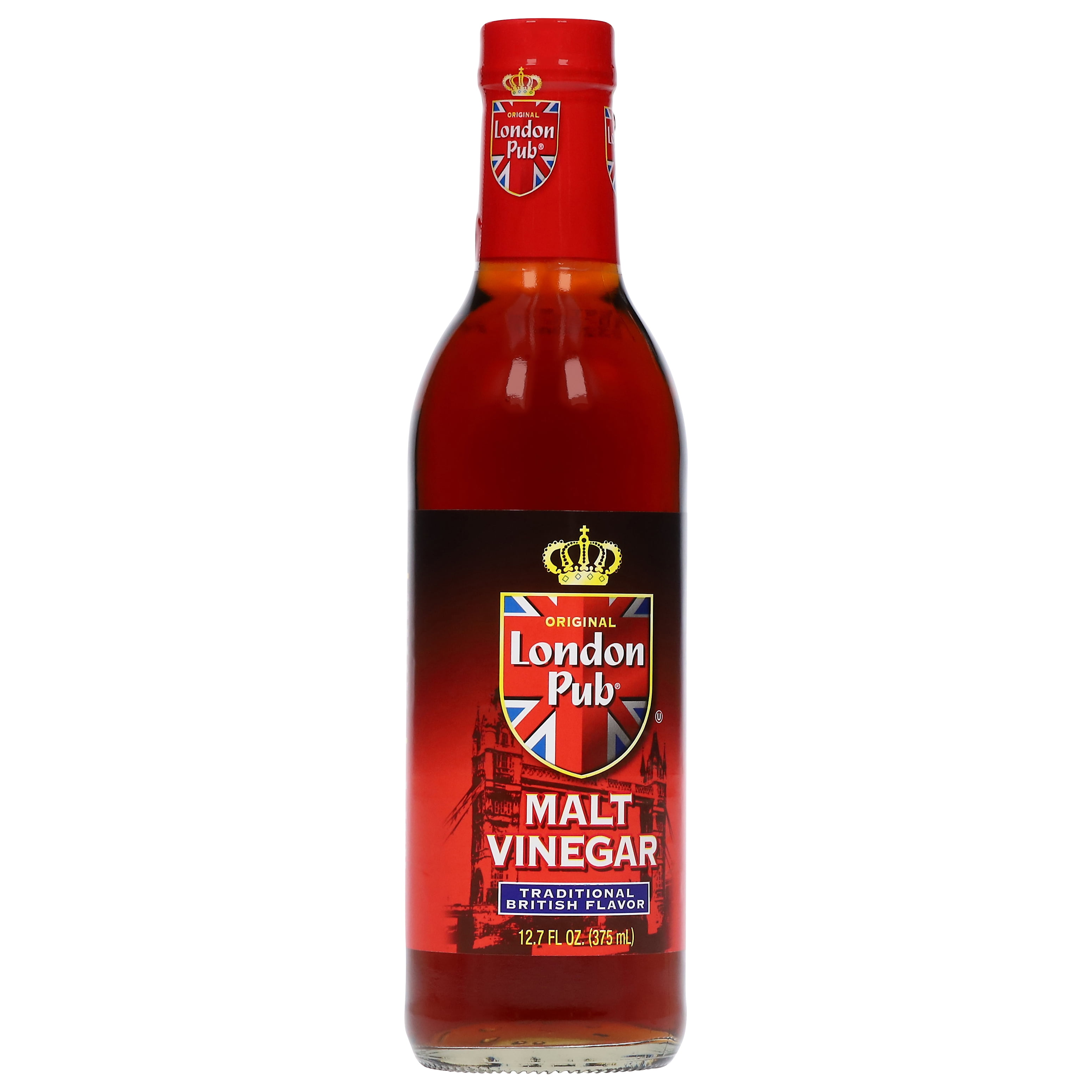 (6 pack) London Pub Traditional British Flavor Malt Vinegar 12.7 fl oz