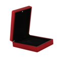 thumbnail image 1 of Led Lighted Necklace Box Rubber + Plush Pendant Case For Jewelry Display Wedding Valentine's Day Gi, 1 of 5