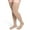 Beige, variant on Sigvaris Specialty 552 Secure Women's 20-30 Closed Toe Thigh High Compression Stockings w/Silicone Band Beige M1 Short