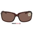 thumbnail image 2 of Costa Del Mar Copper 580P Polarized Rectangular Sunglasses IB 10 OCP, 2 of 3