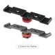 thumbnail image 3 of Aluminum Triple Cold Shoe Mount Plate Bracket for Camera Microphone LED Light Mounting, 3 of 5