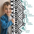 thumbnail image 3 of Blackout Kids Curtains,Boho Bohemia Geometric Line Art Childrens Insulated Curtains Set Of 2,Bedroom Essentials,Toddler Room Decor 42"x54"(106x137cm), 3 of 4