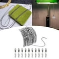 thumbnail image 2 of Cadenas de Acero Inoxidable Gloria 20 Piezas Cadena de Bolitas, 2 of 8