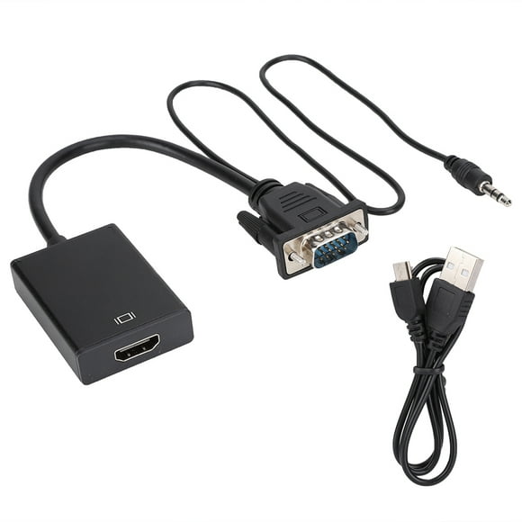 Câble Convertisseur VGA Ato HDMI, Convertisseur VGA vers HDMI, Câble Convertisseur, Câble Ordinateur, Hautement Polyvalent