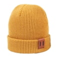 thumbnail image 2 of Guiexla Winter Hat Children Adult Cap Thick Knitted Elastic Windproof Cozy Cold Resistant Solid Color Regular Fit Outdoor Beanie, 2 of 8