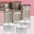 thumbnail image 4 of MOVTOTOP Boîte en Étain Auto-Scellante avec Couvercle 180 ml, 10 Pcs Contenant Alimentaire à Presser, Boîte Vide pour Nourriture pour Animaux Contenants à Collation Rechargeables Boîte Hermétique pour Poisson Viande Nourriture pour Animaux Argent, 4 of 8