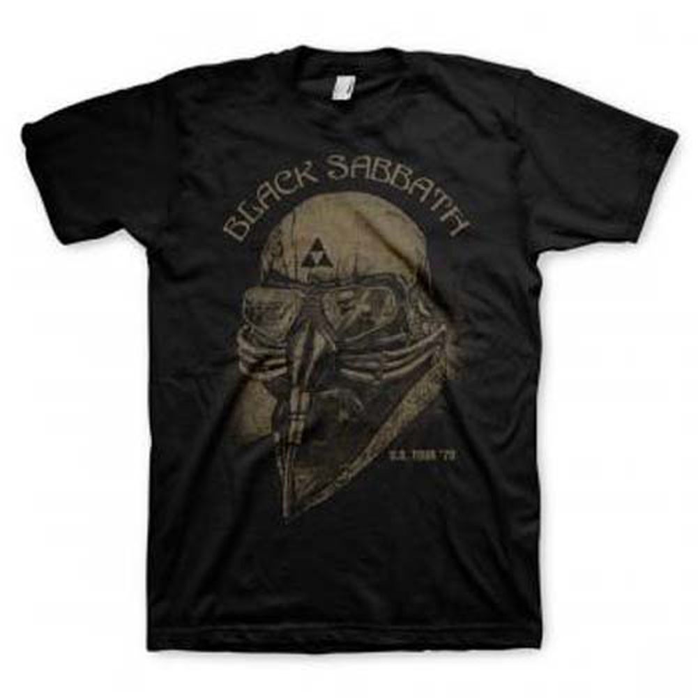 Black Sabbath T-Shirt Uomo Anniversary House - 100% Cotone, Vestibilità Regular, Colore Nero, Taglia S, Merch Ufficiale