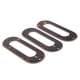 thumbnail image 1 of Anillo de montaje para marco de pastilla de bobina simple (3 piezas) para piezas de guitarra ST rojo, 1 of 9