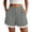 Gris, variante sur Iyufng Shorts d'Été pour Femmes en Dentelle à Cordon, Taille Élastique, à Enfiler, Jambes Larges, avec Poches
