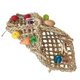 thumbnail image 1 of Bird Perch Swing Toy Parrot Chewing Toy Birdcage Bite Toy Small Medium Bird Tree House Hanging Nest for Lovebird Finches, 1 of 5