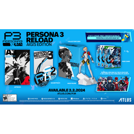 Persona 3 Reload Collector’s Edition, PlayStation 4