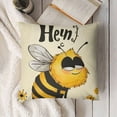 thumbnail image 3 of Kind Cute Spring Throw Pillow CoverSeasonal Spring Summer Home Living Room Decor Pillow Cover,Farmhouse Honey Cushion Cover, Lover Gifts,Girls Women Gifts, 3 of 5