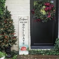 thumbnail image 5 of LifeSong Milestones "Home for the Holidays" Sign Wood White Christmas Porch Decor, 5 of 7