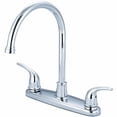 thumbnail image 2 of Olympia Faucets K-5370-BN Accent 1.5 GPM Low Lead Widespread Kitchen Faucet - Nickel, 2 of 2