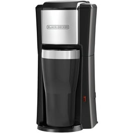 Proctor-Silex Single Serve Ground & Pod Coffee Maker, Black