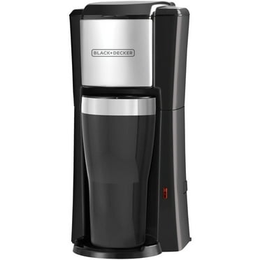 BLACK DECKER Single Serve Coffee Maker, Black, CM618