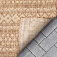 thumbnail image 6 of Well Woven Fallon Arwen Modern Tribal Brown 5'3" x 7'3" Hi-Lo Indoor/Outdoor Area Rug, 6 of 7