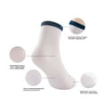 thumbnail image 2 of Quivnbaro Black White Socks  Comfortable Breathable for Men Women Casual  Everyday Wear, 2 of 5