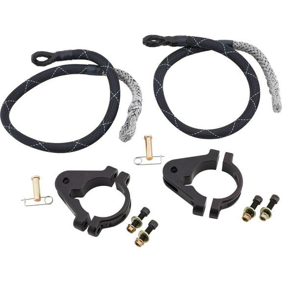 Speedway Sprint Car Front Axle Tether Kit, 2-1/4 Inch, Pair