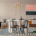thumbnail image 5 of Luxe Weavers Moroccan Lines Area Rug Dark Gray 8x10, Easy Clean Modern Home Décor Rug, 5 of 9
