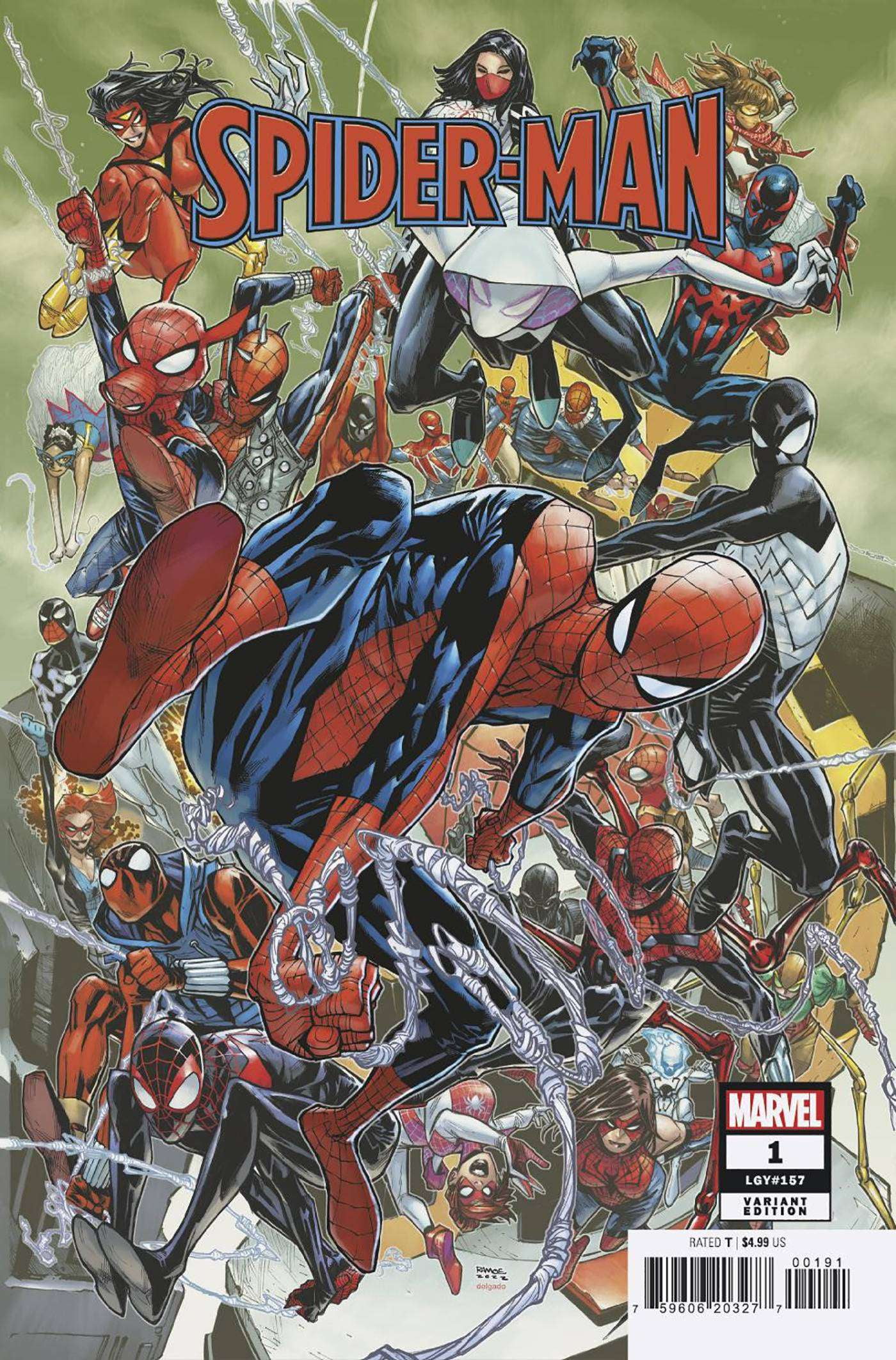 Marvel Spider-Man #1 2022 Variant) (Humberto Ramos