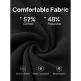 thumbnail image 5 of GENTS BLISS Jogger Lightweight Men Sweatpants Casual Fleece Sweatpants for Men Elastic Drawstring Pants with Pocket, 5 of 9