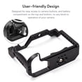thumbnail image 2 of Protective Camera Cage Aluminum Alloy with Cold Shoe Mount Arca Quick Release Slot Numerous 1/4in And 3/8in Threaded Holes Compatible with Canon EOS R7/R8 Camera, 2 of 10