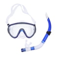 thumbnail image 1 of 1 juego de máscara de snorkel para adultos, equipo completo de snorkel seco, kit de máscara de snorkel seco, 1 of 5