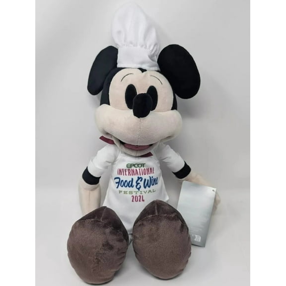 Chef Mickey Mouse 2024 Epcot Food And Wine Festival Disney Plush