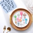 thumbnail image 4 of Molde para hornear de cocina, 12 llaves incluso retro, fondant, molde de silicona para chocolate, decoración de pasteles, herramientas para hornear, molde por goteo, 4 of 5