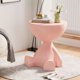 thumbnail image 1 of Mesita de noche elegante, mesa auxiliar de sofá de plástico creativa, plástico duradero, diseño de estilo lindo, ideal para decoración y organización del hogar, 1 of 4