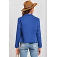 thumbnail image 2 of Abrigo PRETTYGARDEN 2025 de Ante Sintético Azul Talle S, 2 of 9