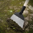 thumbnail image 1 of Raspador de limpieza, raspador de espátula Herramienta de deshierbe agrícola de material acero al manganeso Espátula de para deshierbe Plantar Palear M Baoblaze pala de limpieza, 1 of 8
