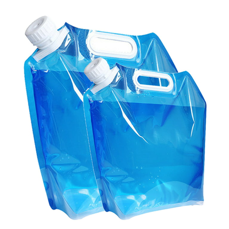 Collapsible Water Container Bag, BPA Free Food Grade Clear Storage
