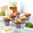 thumbnail image 5 of Chicago Metallic Professional 6-cup Popover Pan, 16-inch-by-9.25-inch, 5 of 6