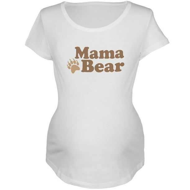 Mère Jour Maman Ours Maternité Doux T-Shirt