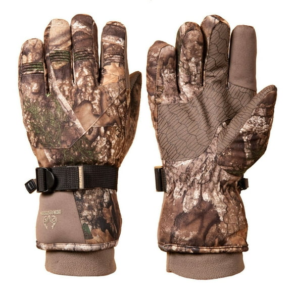 Gants à étoffe lourde pour hommes Realtree APX Tailles M à G/TG