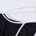thumbnail image 5 of TANBOM Men's Hollow-Out Triangle Briefs Nylon Underwear Black M 1-Pack, 5 of 6