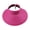 Hot Pink, variant on Sun Hats For Women Wide Brim Summer UV Packable Visor For Roll Up Ponytail Beach UPF Foldable Travel Womens Hats