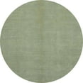thumbnail image 1 of Ahgly Company Indoor Round Abstract Khaki Green Abstract Area Rugs, 5' Round, 1 of 6