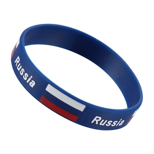 MasteelfCA 6 Pcs Bracelet de Sport en Silicone pour la Mode (Russie)