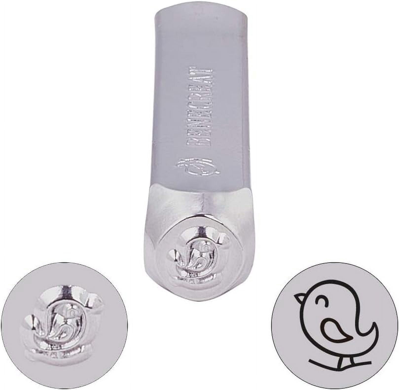 Yoption 6mm Dog Paw Metal Stamp – Punch Tool For Jewelry, Leather, Wood, And Metal Crafting