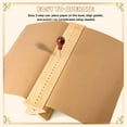 thumbnail image 4 of Bamboo Book Binding Cradle with an Awl, Book Binding Kits Used for Bookbinding Hole Punching,Sturdy and Durable, Easy to Store, Bookbinding Supplies Punch Tools, 4 of 7