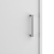 Tvilum Space Armoire Wardrobe with 2 Sliding Doors for Adults in White